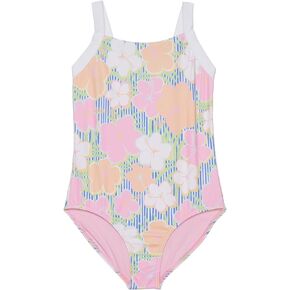 Roxy Girls' Tiny Flower One Piece Swimsuit