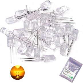 Juasky 150pcs 5mm LED أضواء الصمام الثنائي، RGB فلاش LED صمامات باعثة للضوء لمشاريع العلوم تجربة DIY