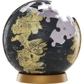 4D Cityscape Game of Thrones (GOT) 3D Dragon Egg Puzzle Set - Viserion, Drogon, Rhaegal