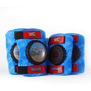 Elbow and Knee Pads for Kids, Protective and Comfortable Outdoor Gear Set for Ages 3+ with Adjustable Velcro Straps, Shock Absorption, Bike Knee Pads for Boys and Girls