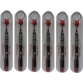 Wise Dental Mirror Front Surface # 5 (Pack of 6) With Handles
