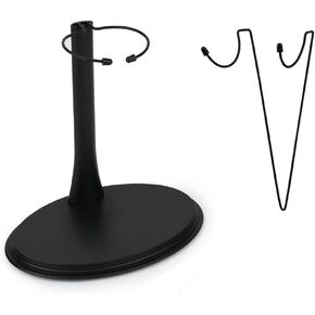 DS. DISTINCTIVE STYLE 1/6 Scale Action Figure Display Stand Set (U and C Clips) for 12 Inch Action Figure, Adjustable Height (5 to 8 Inches)