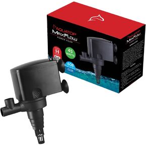 رأس طاقة حوض السمك الغاطس Aquatop MaxFlow 211 GPH - مضخة مياه عالية الأداء لخزان الأسماك، هادئة وفعالة، PH-8