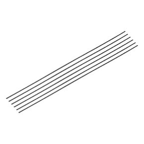 MECCANIXITY 4 Pcs Carbon Fiber Strip 2x10mm 400mm Length Pultruded Flat Carbon Fiber Bars for Kites, RC Airplane