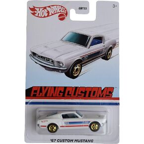 Hot Wheels '67 Custom Mustang, [White] Flying Customs