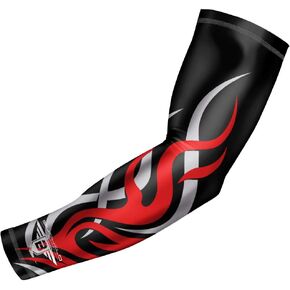 Bucwild Sports Flame Fire Compression Arm Sleeve Youth/Kids & Adult Sizes