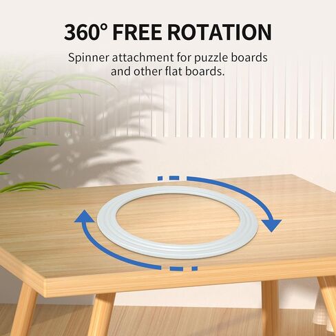 WorkerTec Rotating Puzzle Board Rotating Base for Puzzle Table 360° Rotating Base for 1000 1500 2000 Piece Jigsaw Puzzle Table Lazy Susan for Puzzle Board Puzzle Lazy Susan Turntable in Saudi Arabia