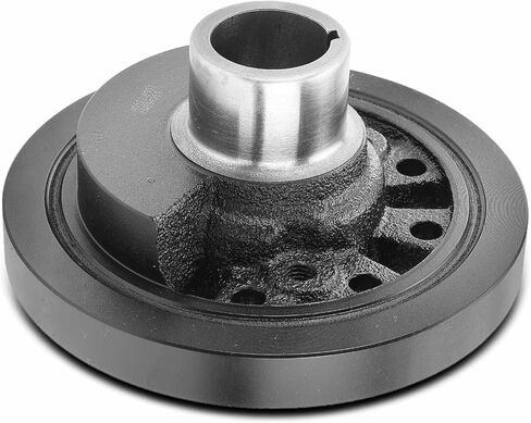 بكرة موازن متناغم للمحرك A-Premium - OHV V8 3.6 4.3 4.7 5.8 6.4 6.6 7.0L - متوافقة مع سيارة Ford & Mercury - 1963-1968 - Mustang، Bronco، Fairlane، Cyclone، Voyager والمزيد، ل# C3AZ6316B in Saudi Arabia