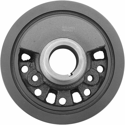 بكرة موازن متناغم للمحرك A-Premium - OHV V8 3.6 4.3 4.7 5.8 6.4 6.6 7.0L - متوافقة مع سيارة Ford & Mercury - 1963-1968 - Mustang، Bronco، Fairlane، Cyclone، Voyager والمزيد، ل# C3AZ6316B in Saudi Arabia
