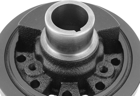 بكرة موازن متناغم للمحرك A-Premium - OHV V8 3.6 4.3 4.7 5.8 6.4 6.6 7.0L - متوافقة مع سيارة Ford & Mercury - 1963-1968 - Mustang، Bronco، Fairlane، Cyclone، Voyager والمزيد، ل# C3AZ6316B in Saudi Arabia