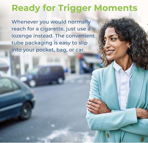 Rite Aid Mint Nicotine Lozenges, 2mg - 108 Lozenges | Mint Flavor | Quit Smoking Products | Stop Smoking Aids That Work | Quit Smoking Aid | Alternative to Nicotine Patches in Kuwait