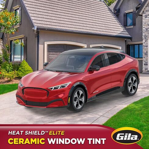 Gila® Heat Shield Elite ™ 35٪ VLT تظليل النوافذ الخزفية للسيارات DIY التحكم المتقدم في الحرارة والتحكم في الوهج 2 قدم × 6.5 قدم (24 بوصة × 78 بوصة) in Kuwait