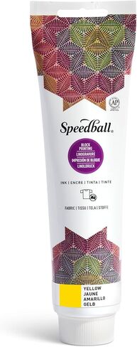 SPEEDBALL ART 3675 حبر كتلة قماش أصفر in Saudi Arabia