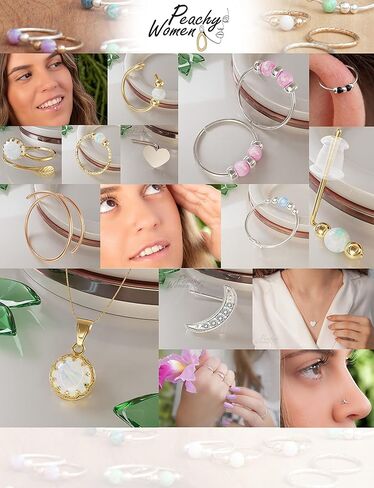 أقراط رقيقة 24 جرام مع خرز برتقالي - 925 أقراط فضية مطرزة للنساء والمراهقين والرجال in Kuwait