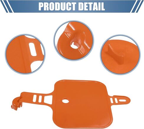 ACROPIX Motorcycle Number Plate Motor Bike Dirt Bike Number Plate Replacement Black Fit for Honda XR CRF XR50 CRF50 50cc 70cc 110cc 125cc 150cc - Pack of 1 in Kuwait