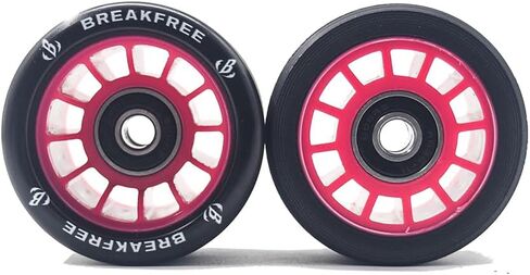 B BREAKFREE 62 * 42MM 8 Pack 85A with Bearings and Mounting Tools Roller Skate Wheels Skate Wheels with Bearings Installed for Indoor or Outdoor Double Row Skating Accessories in Saudi Arabia