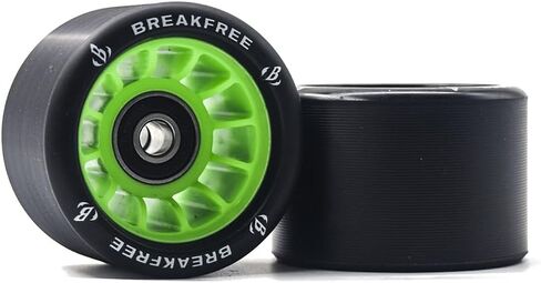 B BREAKFREE 62 * 42MM 8 Pack 85A with Bearings and Mounting Tools Roller Skate Wheels Skate Wheels with Bearings Installed for Indoor or Outdoor Double Row Skating Accessories in Saudi Arabia