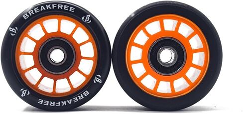 B BREAKFREE 62 * 42MM 8 Pack 85A with Bearings and Mounting Tools Roller Skate Wheels Skate Wheels with Bearings Installed for Indoor or Outdoor Double Row Skating Accessories in Saudi Arabia