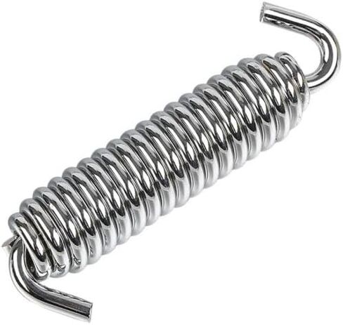 NIORANU Chrome 3-7/8" مسند/Jiffy Stand Spring 1985-2006 Harley Softail، 1985-1986 Wide Glide FXWG، 1991-1994 FXR، 1991-1998 Tour Glide FLT، 1985-2006 Sportster XL يستبدل #50005-85A in Kuwait