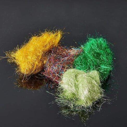 Edwoo Fly Tying Materials kit, 87pcs Starter kit, Bobbin Winder, Hook,Crystal Flash ice Dubbing Chenille,Fishing Lure Accessories, Manual DIY Bait, Best Gifts for Men, Fathers Day Gift in Saudi Arabia
