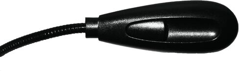 مصباح قراءة USB i2 Gear مزود بمصباحين LED ورقبة معقوفة مرنة لأجهزة الكمبيوتر المحمول ولوحة المفاتيح بالتجزئة (أسود) in Kuwait