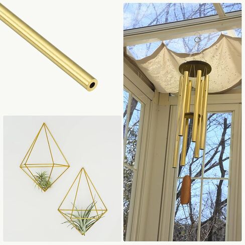 أنبوب نحاسي METALLIXITY (4 مم OD × 1 مم جدار T × 300 مم طول) قطعتان، أنابيب مستقيمة - للتأثيث المنزلي، والآلات، والحرف اليدوية اليدوية in Saudi Arabia