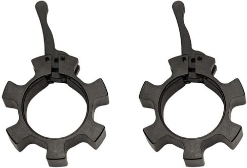 HulkFit 2" Quick Release Barbell Clamp Collars - Multi Color in Saudi Arabia