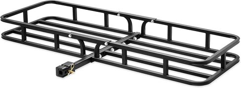 ARKSEN 53 × 19 بوصة حامل البضائع الثقيلة سعة 500 رطل 2 / 1.25 بوصة سلة الأمتعة المتلقية لسيارات الدفع الرباعي والتخييم والسفر in Saudi Arabia