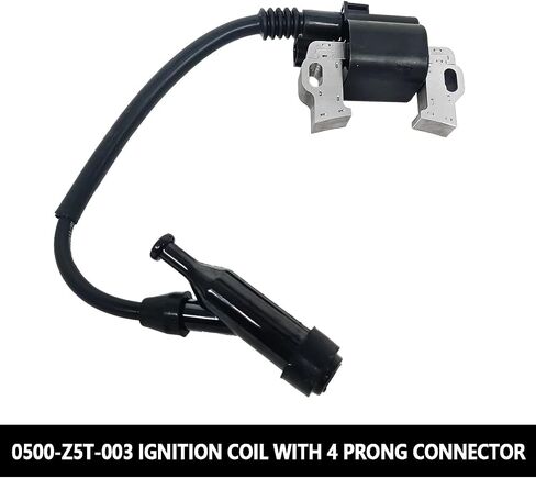 ملف إشعال ONUNIQ 30500-Z5T-003 مع موصل 4 شوكات متوافق مع Honda GX240 GX270 GX390 GX340 استبدال 30500-Z5R-003 30500Z5T003 30500Z5R003 in Kuwait