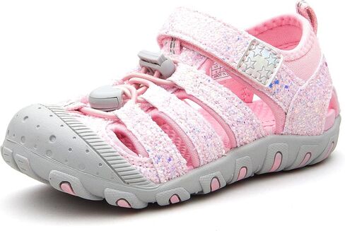 Weestep Kids Sporty Sandal with Secure Elastic Band and Hook Loop - Durable Toe and Sole for Active Play - Perfect for Summer Outdoor Activities in Saudi Arabia