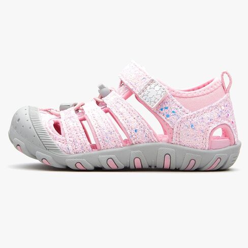 Weestep Kids Sporty Sandal with Secure Elastic Band and Hook Loop - Durable Toe and Sole for Active Play - Perfect for Summer Outdoor Activities in Saudi Arabia