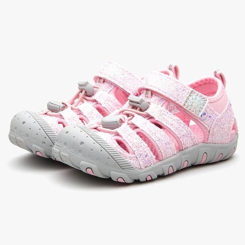 Weestep Kids Sporty Sandal with Secure Elastic Band and Hook Loop - Durable Toe and Sole for Active Play - Perfect for Summer Outdoor Activities in Saudi Arabia
