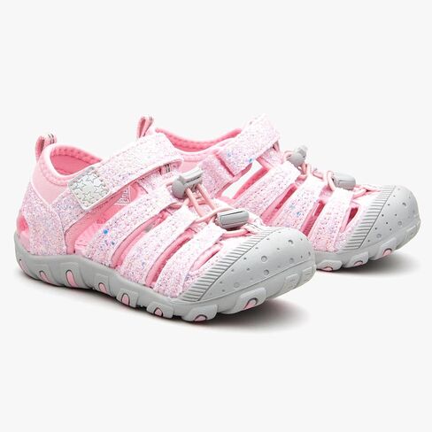 Weestep Kids Sporty Sandal with Secure Elastic Band and Hook Loop - Durable Toe and Sole for Active Play - Perfect for Summer Outdoor Activities in Saudi Arabia