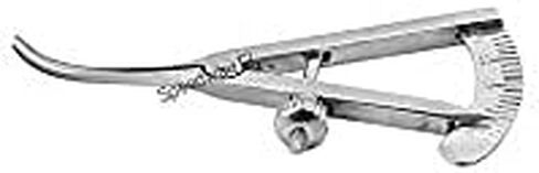 Castroviejo Caliper Scleral, Curved I Stainless Steel I Approx 80 mm. in Kuwait