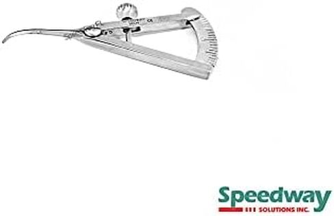 Castroviejo Caliper Scleral, Curved I Stainless Steel I Approx 80 mm. in Kuwait