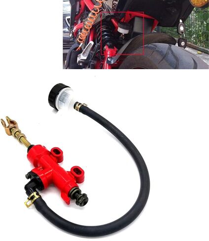رافعة الفرامل الرئيسية للأسطوانة اليمنى من LIUYE متوافقة مع Honda TRX 250 300 350 400 450 فورمان 400 450 500 FourTrax 125 200 300 (أسود 1) in Kuwait