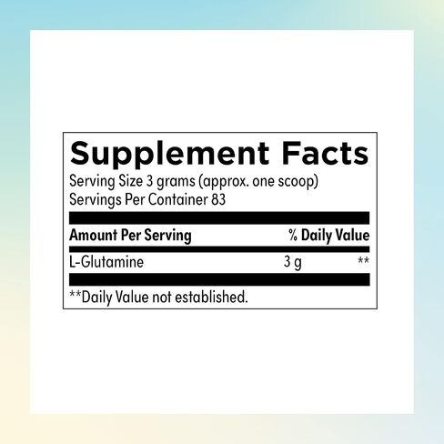 Glutamine Super Dust Amino Acid Powder - Reignite Wellness by JJ Virgin - Muscle Recovery, Gut Health & Digestive Support, Immune Support - L-Glutamine Supplement (83 Servings, 250 Grams) in Saudi Arabia