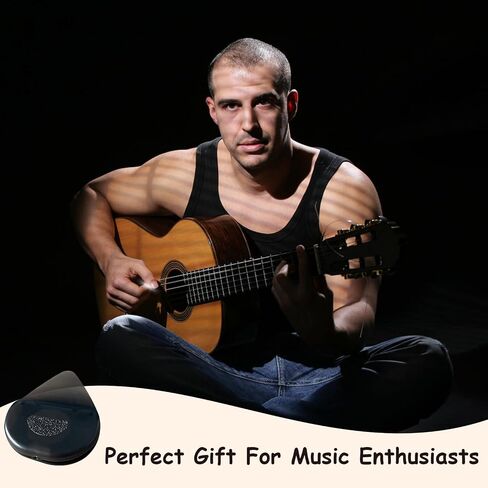 Auto LED Glowing Guitar Picks: 3 pcs Light Up Guitar Pick - Dazzling Colourful Illuminated Guitar Plectrum for Ukulele Electric and Bass Guitar in Saudi Arabia