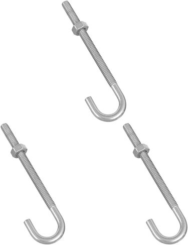 National Hardware N232-892 2195 J Bolts in Zinc, 1/4" x 4" in Saudi Arabia