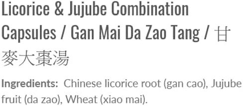 SunTen - Licorice & Jujube Combination Capsules/Gan Mai Da Zao Tang, 100 Capsules in Saudi Arabia