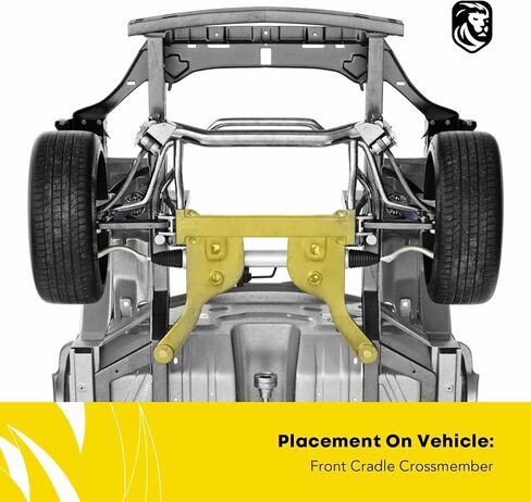 YHTAUTO Front Frame Crossmember Subframe Replacement for 2000-2006 Hyundai Elantra Suspension Cross Member 62410-2C010 in Saudi Arabia