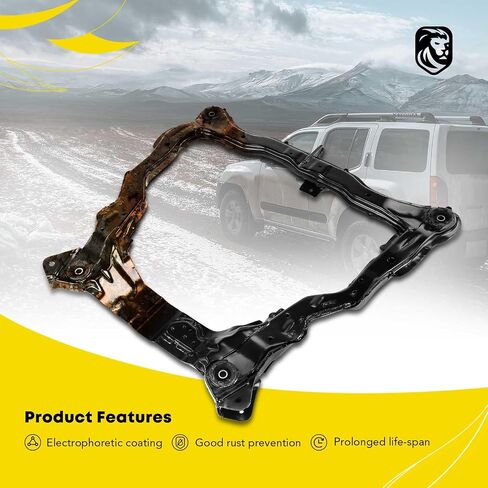 YHTAUTO Front Frame Crossmember Subframe Replacement for 2000-2006 Hyundai Elantra Suspension Cross Member 62410-2C010 in Saudi Arabia