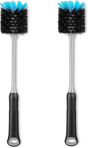 Water Bottle Cleaning Brush, 13.5 in Long Flexible Scrub Brush with Long-Lasting Bristles, Suitable for Water Bottles, Glassware, Mugs, 3 Pack in Saudi Arabia