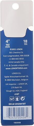 Lenox 4 in. X 1/2 in. 18 Tpi Air Jig Saw Blade 5 Pack in Kuwait