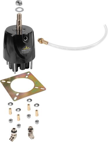 Upgrade 150HP Hydraulic Outboard Steering Kit Boat Marine System, Built-in Two-Way Lock Hydraulic Cylinder, 150 HP Helm Pump, with 26ft Hydraulic Steering Hose for Single Station, Single-Engine use in Saudi Arabia