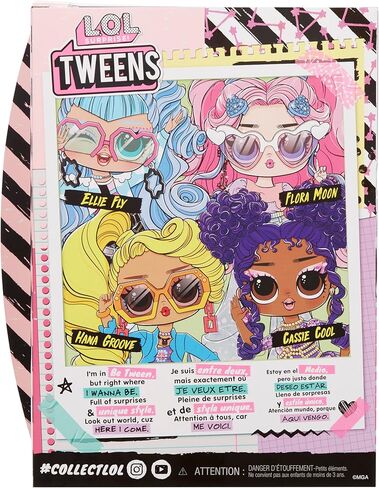 LOL Surprise Tweens Fashion Doll Flora Moon with 10+ Surprises and Fabulous Accessories – Great Gift for Kids Ages 4+ in Saudi Arabia