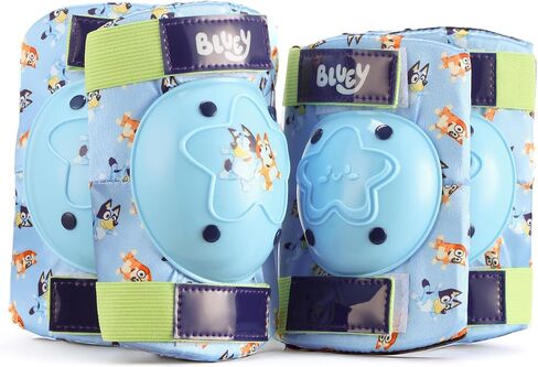 Elbow and Knee Pads for Kids, Protective and Comfortable Outdoor Gear Set for Ages 3+ with Adjustable Velcro Straps, Shock Absorption, Bike Knee Pads for Boys and Girls in Saudi Arabia