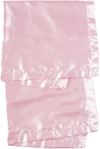 Double Sided Pure Satin Baby Blanket 48"x36" (Lavender) in Saudi Arabia
