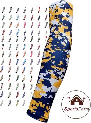 SportsFarm (Youth & Adult Solid Color Moisture Wicking Compression Arm Sleeve in Saudi Arabia