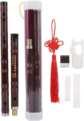 مزمار الخيزران الصيني F مفتاح ديزي مزمار الخيزران المرير التقليدي المصنوع يدويًا (مفتاح F) أداة النفخ in Kuwait